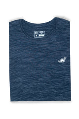 Playera Dinosaurito - Blanco, Azul cepillado