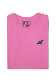 Playera Dinosaurito - Original, Rosa playa